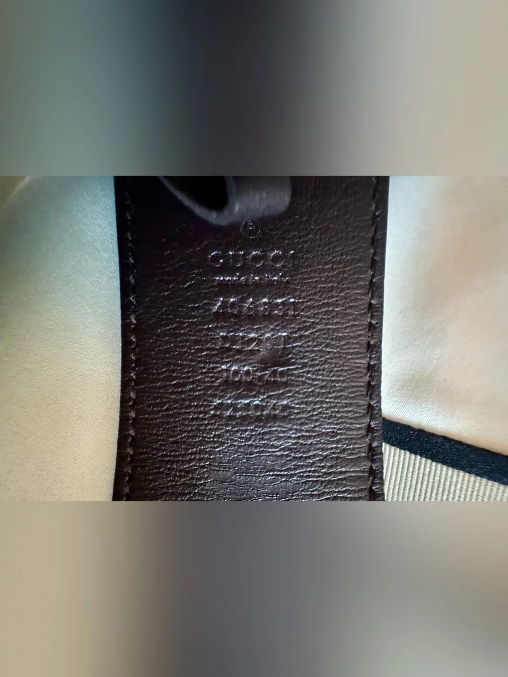Gucci Dark Brown Men’s Leather Belt with Gold Double G Buckle